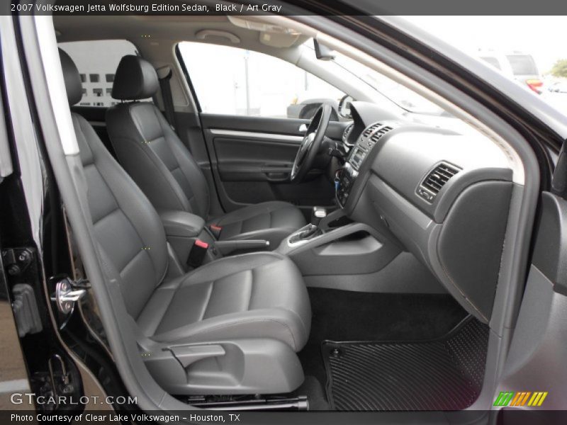 Black / Art Gray 2007 Volkswagen Jetta Wolfsburg Edition Sedan