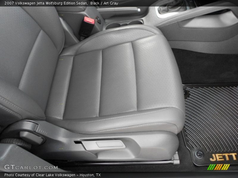 Black / Art Gray 2007 Volkswagen Jetta Wolfsburg Edition Sedan