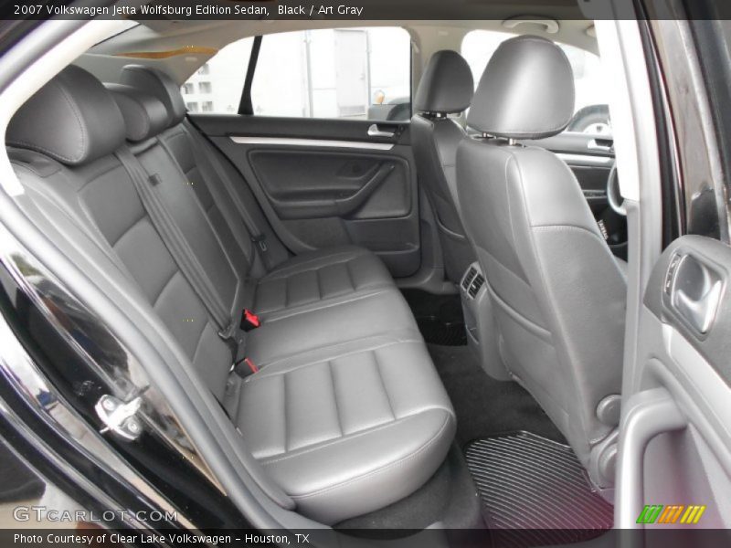 Black / Art Gray 2007 Volkswagen Jetta Wolfsburg Edition Sedan