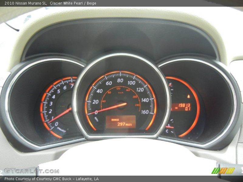 Glacier White Pearl / Beige 2010 Nissan Murano SL