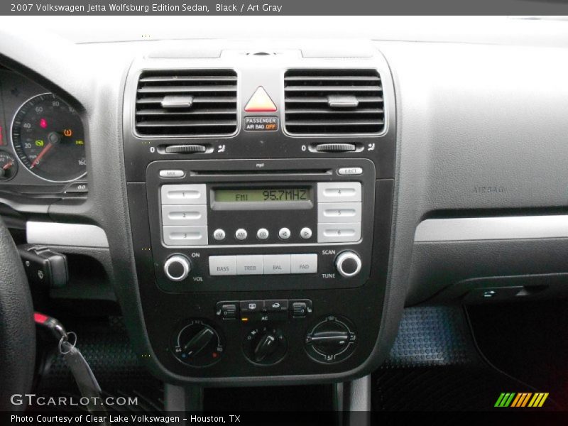 Black / Art Gray 2007 Volkswagen Jetta Wolfsburg Edition Sedan