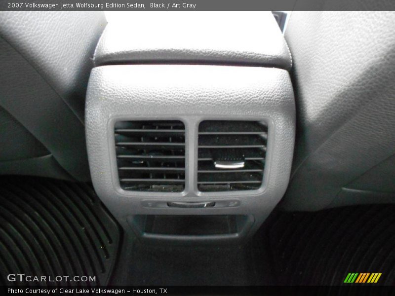 Black / Art Gray 2007 Volkswagen Jetta Wolfsburg Edition Sedan