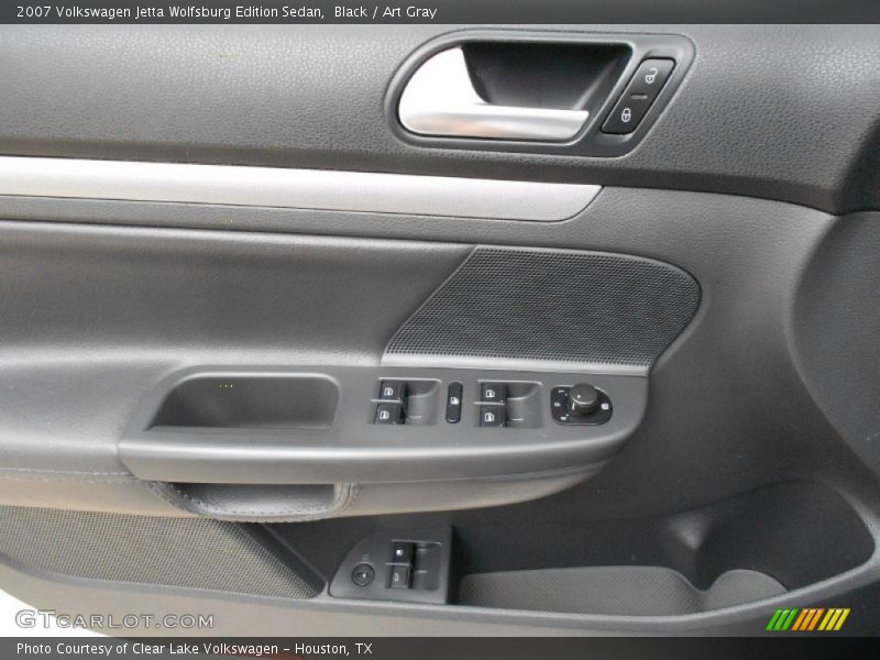 Black / Art Gray 2007 Volkswagen Jetta Wolfsburg Edition Sedan