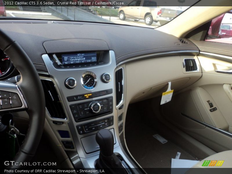 Crystal Red Tintcoat / Cashmere/Cocoa 2012 Cadillac CTS 3.6 Sedan