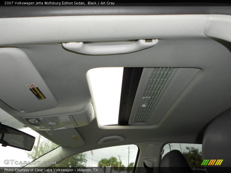Black / Art Gray 2007 Volkswagen Jetta Wolfsburg Edition Sedan