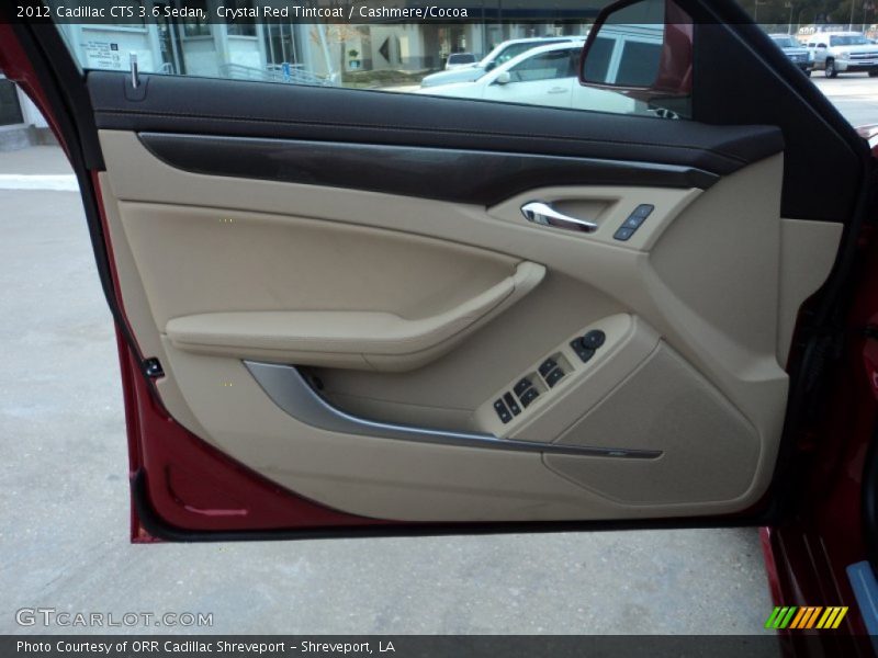 Crystal Red Tintcoat / Cashmere/Cocoa 2012 Cadillac CTS 3.6 Sedan