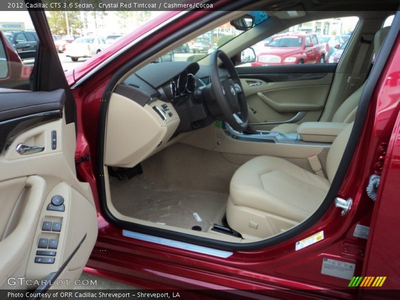Crystal Red Tintcoat / Cashmere/Cocoa 2012 Cadillac CTS 3.6 Sedan