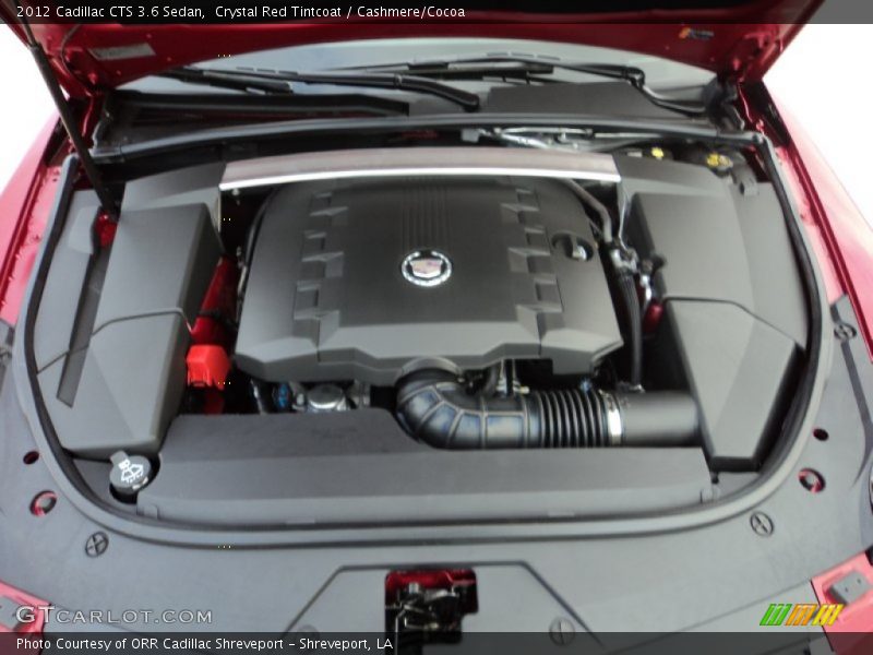 Crystal Red Tintcoat / Cashmere/Cocoa 2012 Cadillac CTS 3.6 Sedan