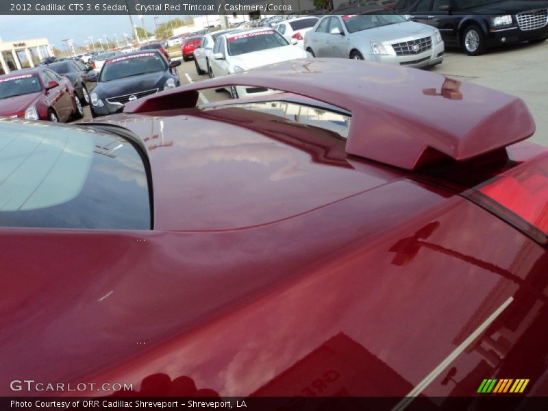 Rear spoiler - 2012 Cadillac CTS 3.6 Sedan