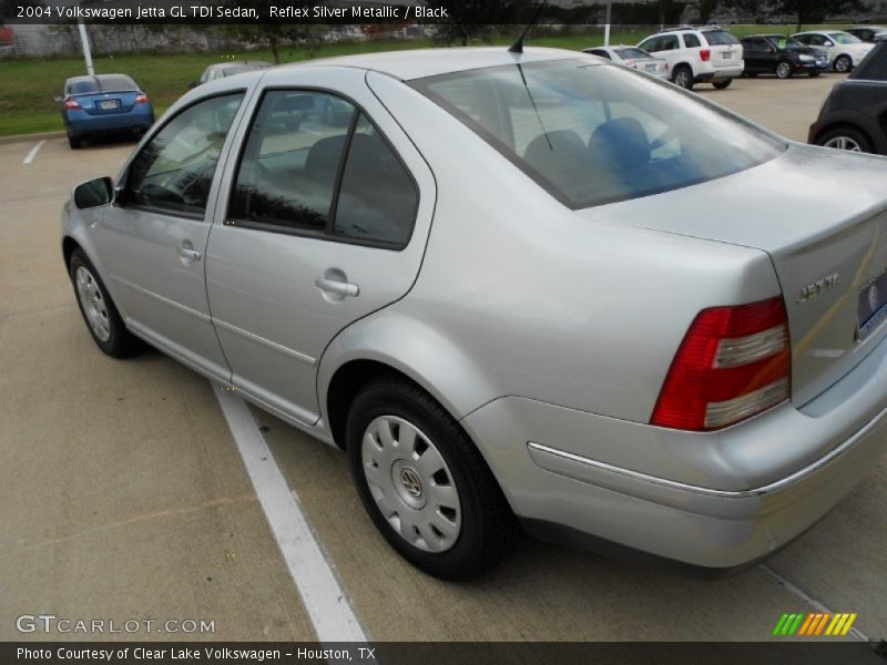 Reflex Silver Metallic / Black 2004 Volkswagen Jetta GL TDI Sedan