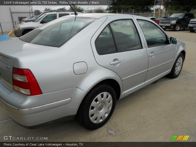 Reflex Silver Metallic / Black 2004 Volkswagen Jetta GL TDI Sedan