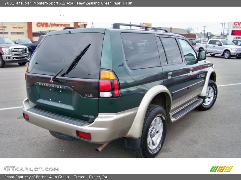  2001 Montero Sport XLS 4x4 New Zealand Green Pearl