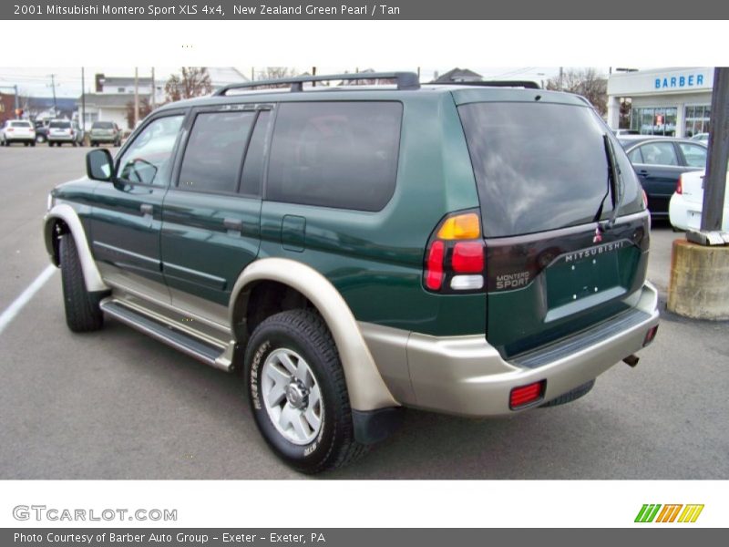 New Zealand Green Pearl / Tan 2001 Mitsubishi Montero Sport XLS 4x4