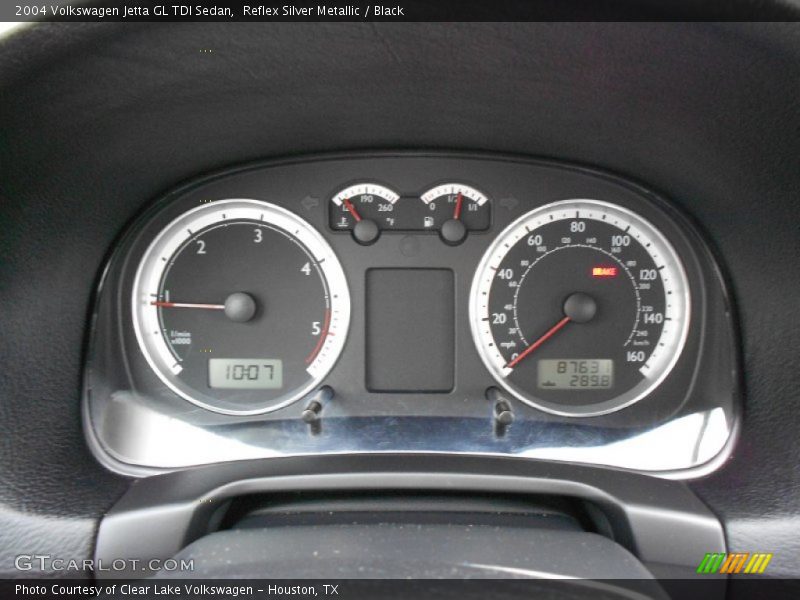  2004 Jetta GL TDI Sedan GL TDI Sedan Gauges