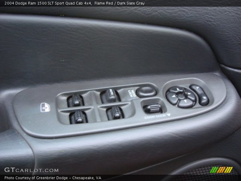 Flame Red / Dark Slate Gray 2004 Dodge Ram 1500 SLT Sport Quad Cab 4x4
