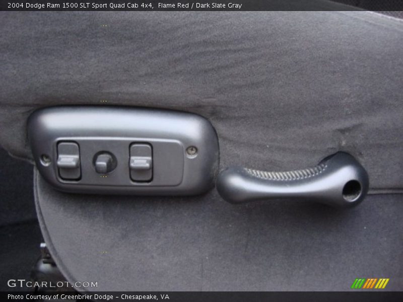 Flame Red / Dark Slate Gray 2004 Dodge Ram 1500 SLT Sport Quad Cab 4x4