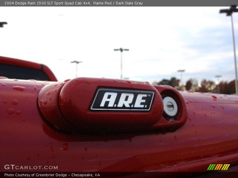 Flame Red / Dark Slate Gray 2004 Dodge Ram 1500 SLT Sport Quad Cab 4x4