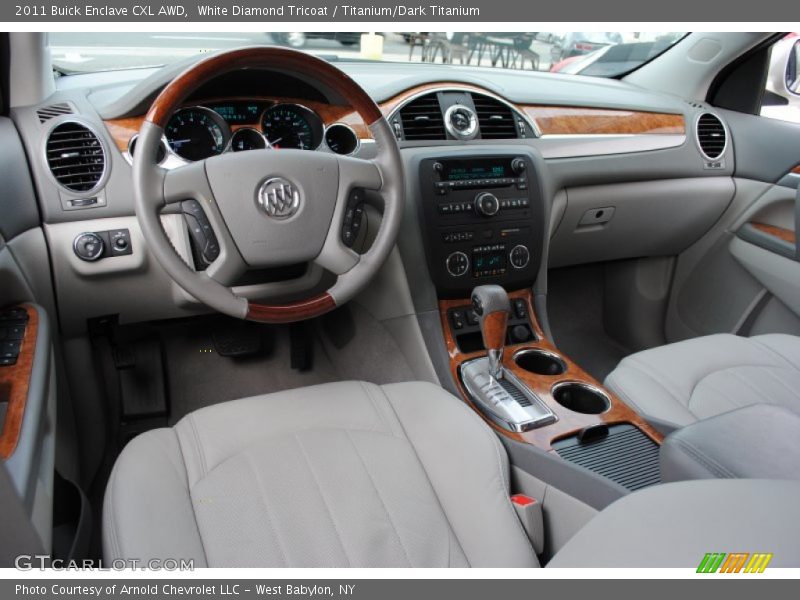 Dashboard of 2011 Enclave CXL AWD