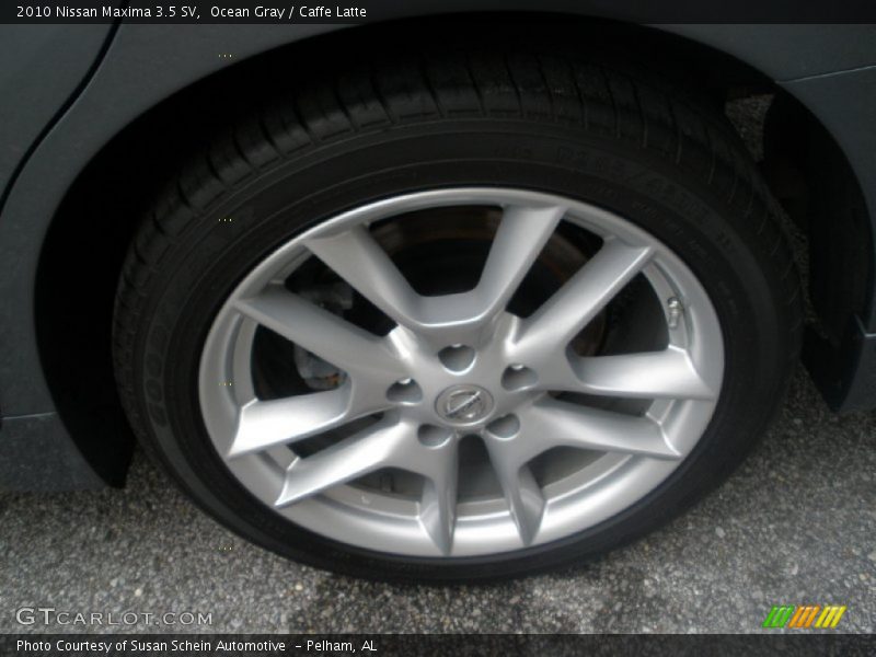 Ocean Gray / Caffe Latte 2010 Nissan Maxima 3.5 SV