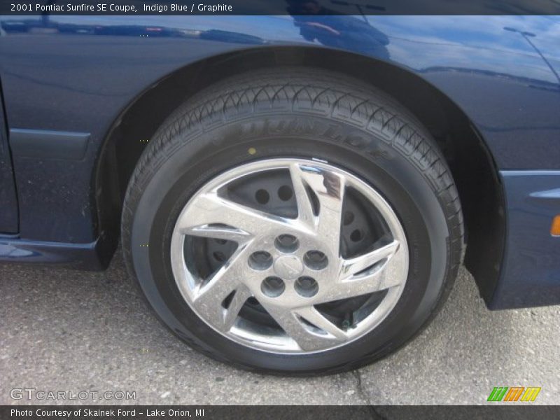 Indigo Blue / Graphite 2001 Pontiac Sunfire SE Coupe