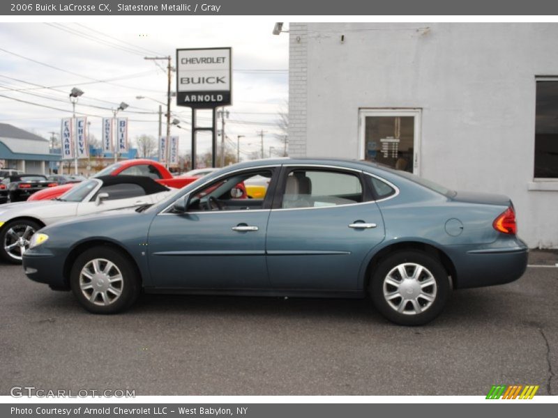 Slatestone Metallic / Gray 2006 Buick LaCrosse CX