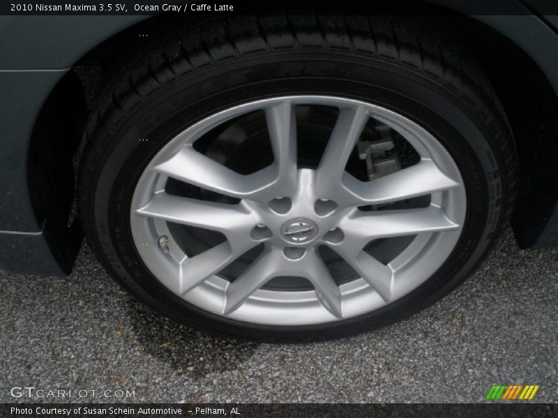 Ocean Gray / Caffe Latte 2010 Nissan Maxima 3.5 SV