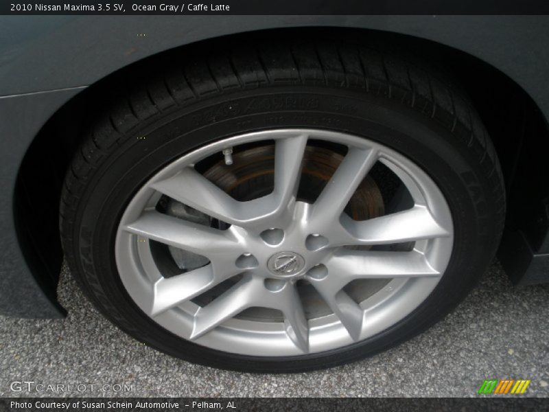 Ocean Gray / Caffe Latte 2010 Nissan Maxima 3.5 SV