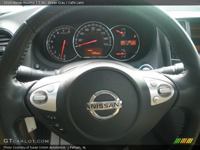 Ocean Gray / Caffe Latte 2010 Nissan Maxima 3.5 SV