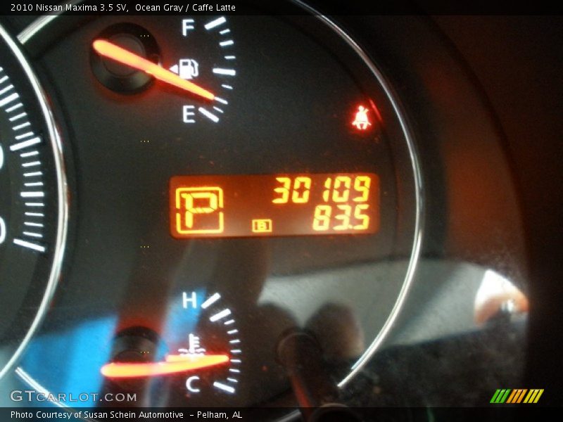 Ocean Gray / Caffe Latte 2010 Nissan Maxima 3.5 SV