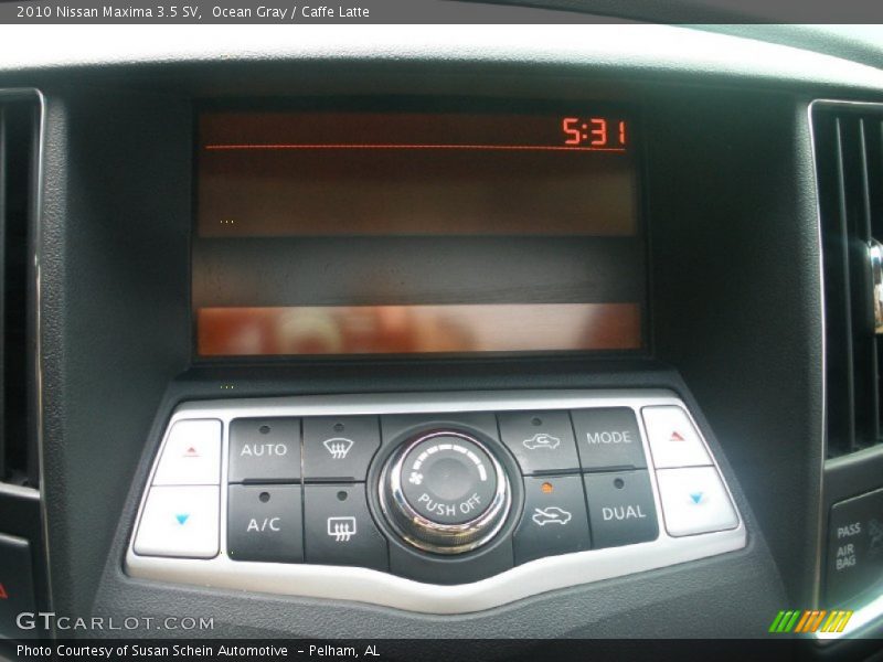 Ocean Gray / Caffe Latte 2010 Nissan Maxima 3.5 SV