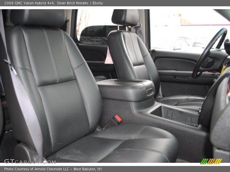  2009 Yukon Hybrid 4x4 Ebony Interior