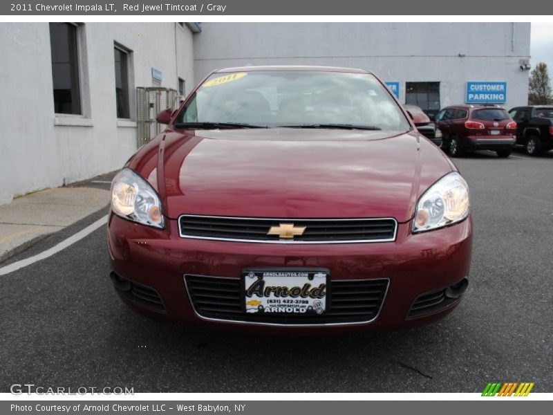 Red Jewel Tintcoat / Gray 2011 Chevrolet Impala LT