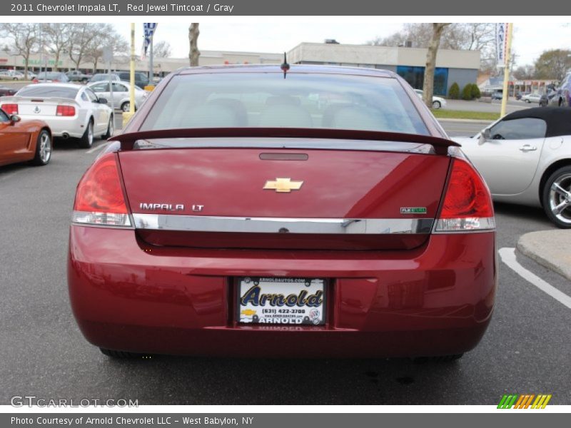 Red Jewel Tintcoat / Gray 2011 Chevrolet Impala LT