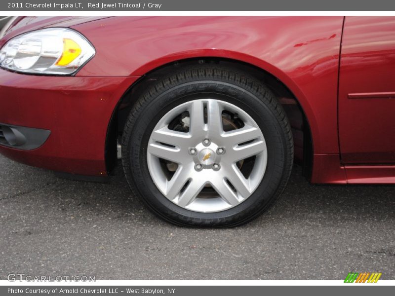 Red Jewel Tintcoat / Gray 2011 Chevrolet Impala LT