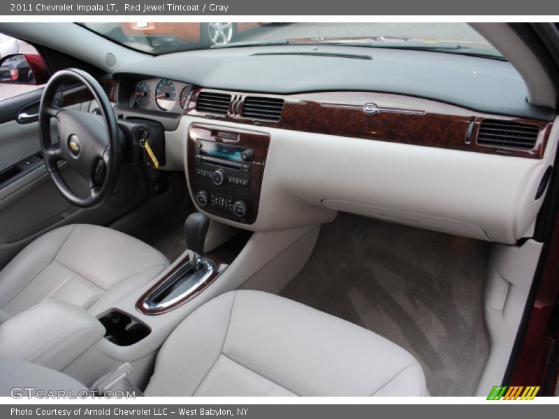 Red Jewel Tintcoat / Gray 2011 Chevrolet Impala LT