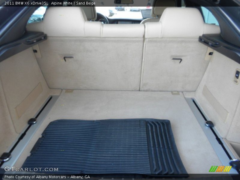 2011 X6 xDrive35i Trunk