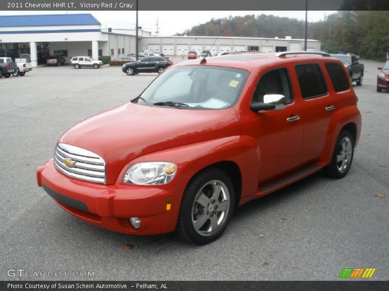 Victory Red / Gray 2011 Chevrolet HHR LT