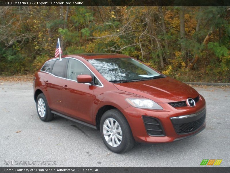 Copper Red / Sand 2010 Mazda CX-7 i Sport