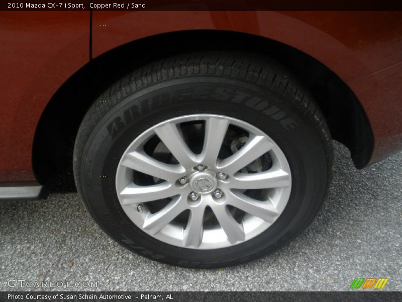 Copper Red / Sand 2010 Mazda CX-7 i Sport