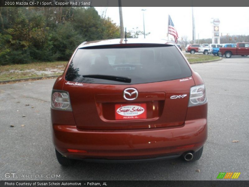 Copper Red / Sand 2010 Mazda CX-7 i Sport