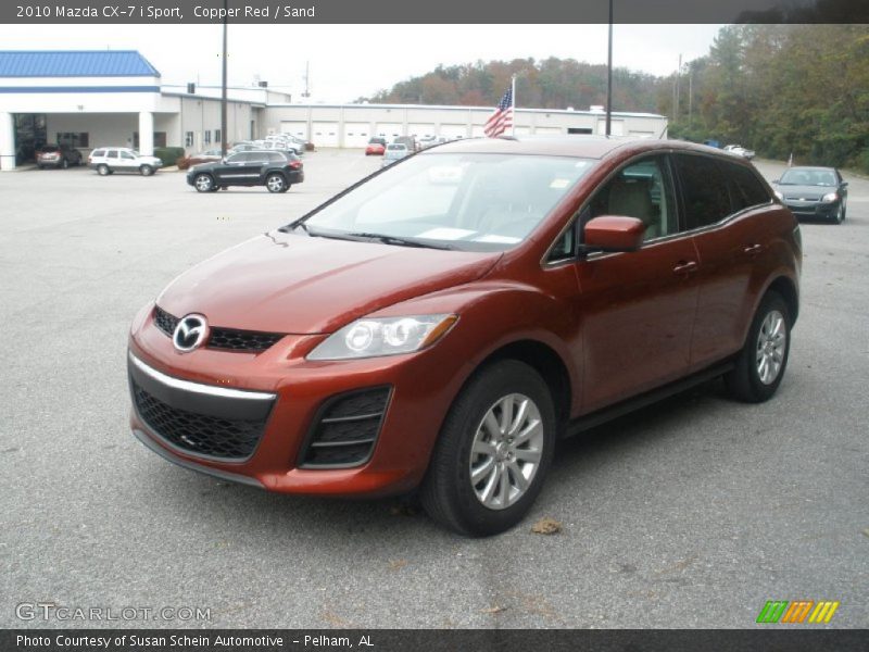 Copper Red / Sand 2010 Mazda CX-7 i Sport