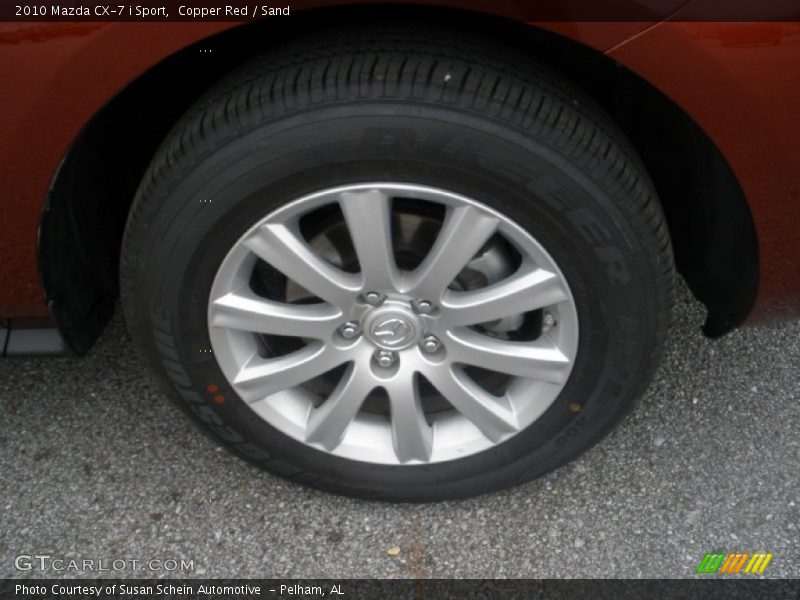 Copper Red / Sand 2010 Mazda CX-7 i Sport