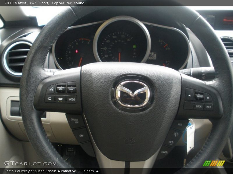Copper Red / Sand 2010 Mazda CX-7 i Sport