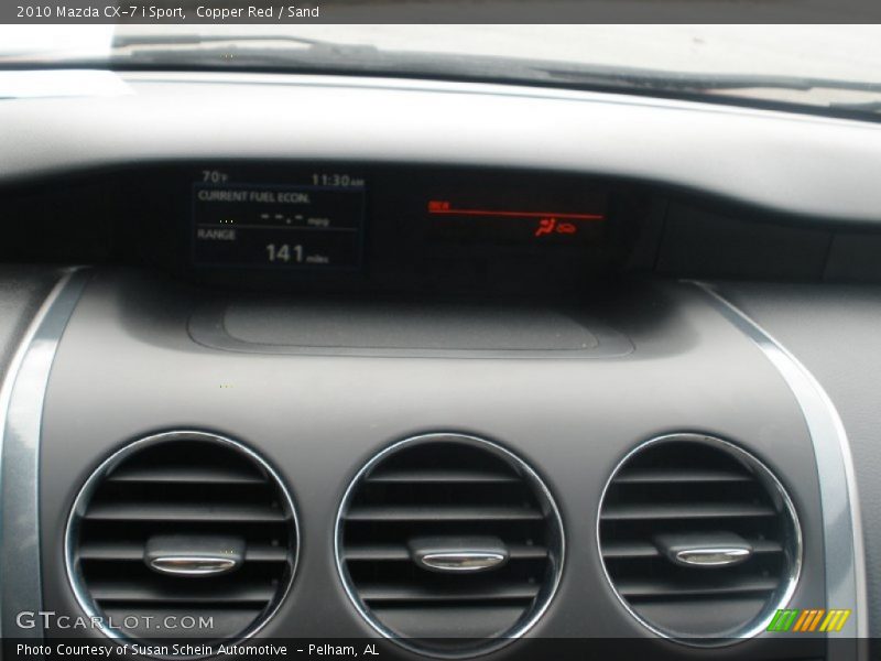 Copper Red / Sand 2010 Mazda CX-7 i Sport