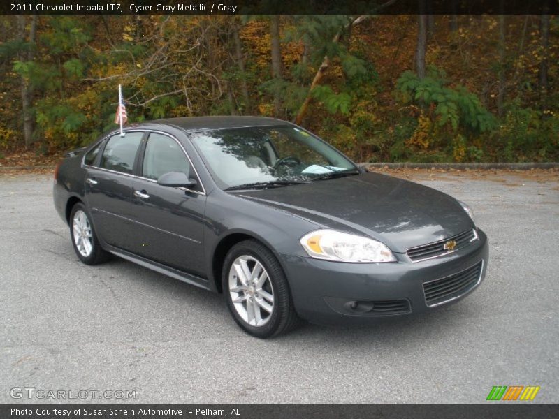Cyber Gray Metallic / Gray 2011 Chevrolet Impala LTZ