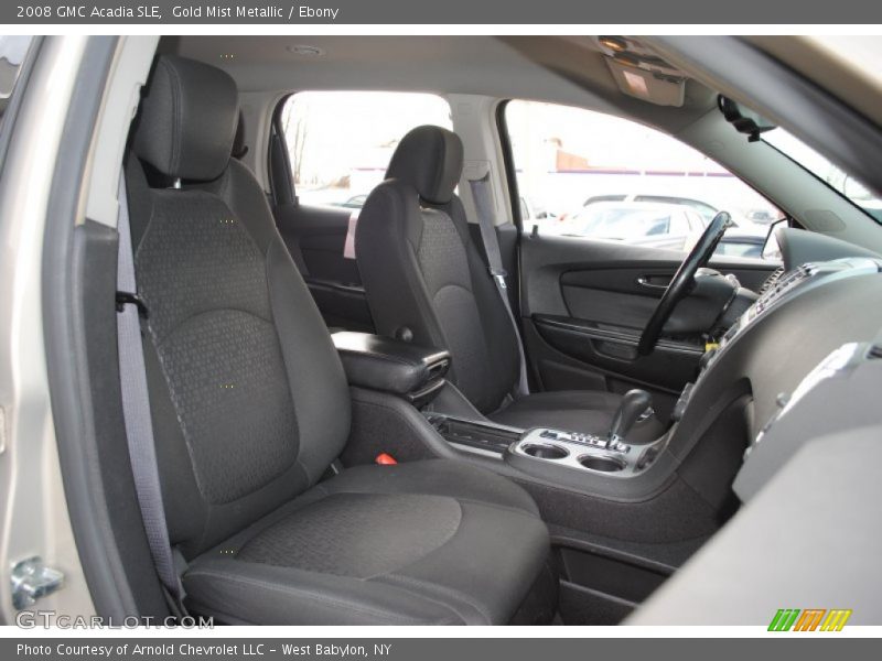 Gold Mist Metallic / Ebony 2008 GMC Acadia SLE