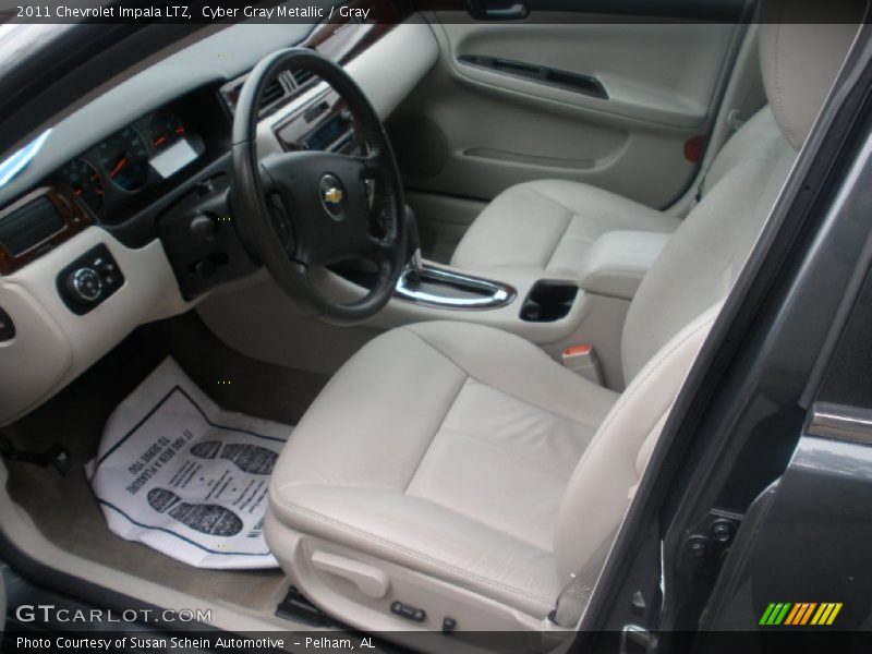 Cyber Gray Metallic / Gray 2011 Chevrolet Impala LTZ