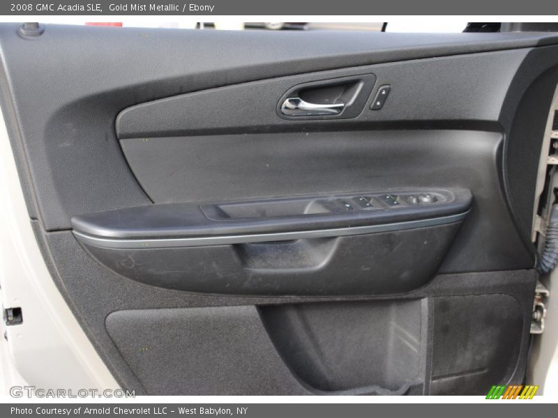 Gold Mist Metallic / Ebony 2008 GMC Acadia SLE
