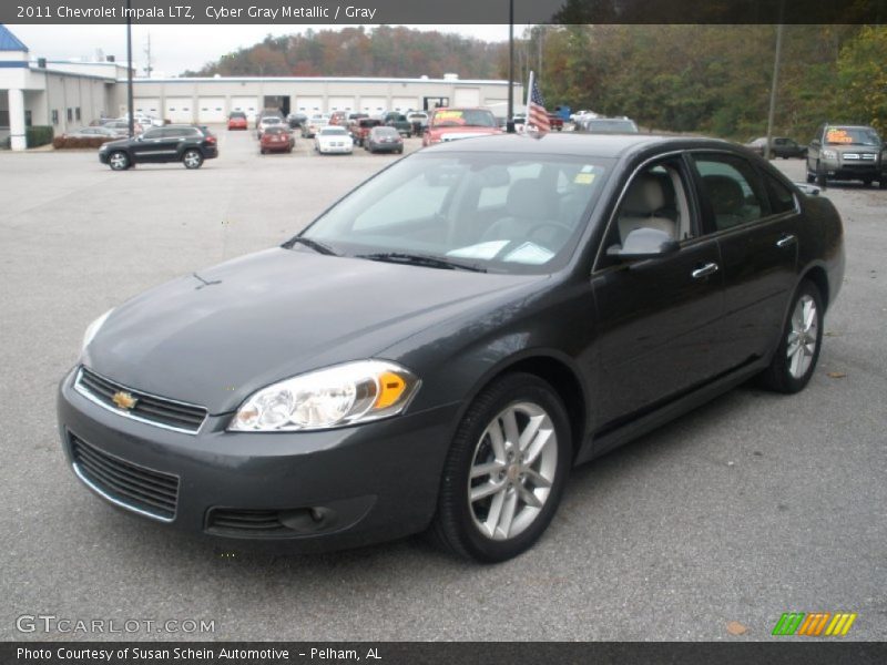 Cyber Gray Metallic / Gray 2011 Chevrolet Impala LTZ