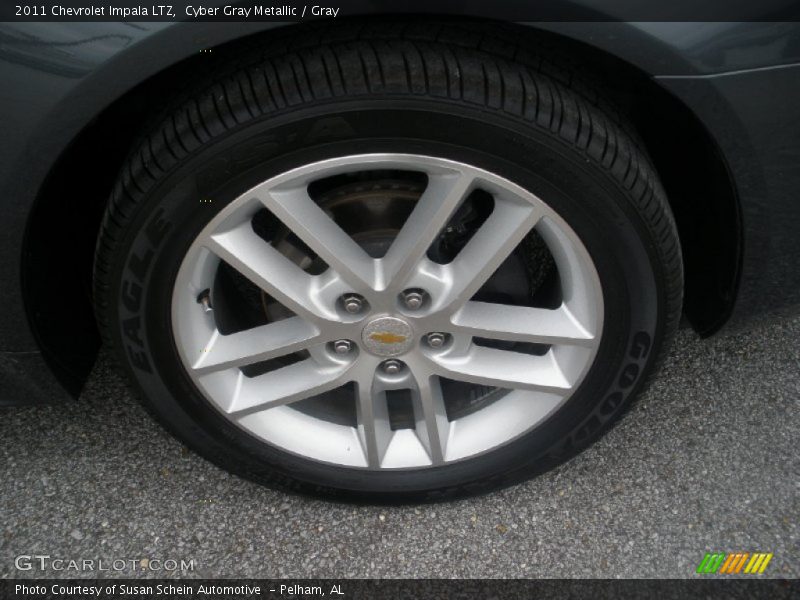 Cyber Gray Metallic / Gray 2011 Chevrolet Impala LTZ